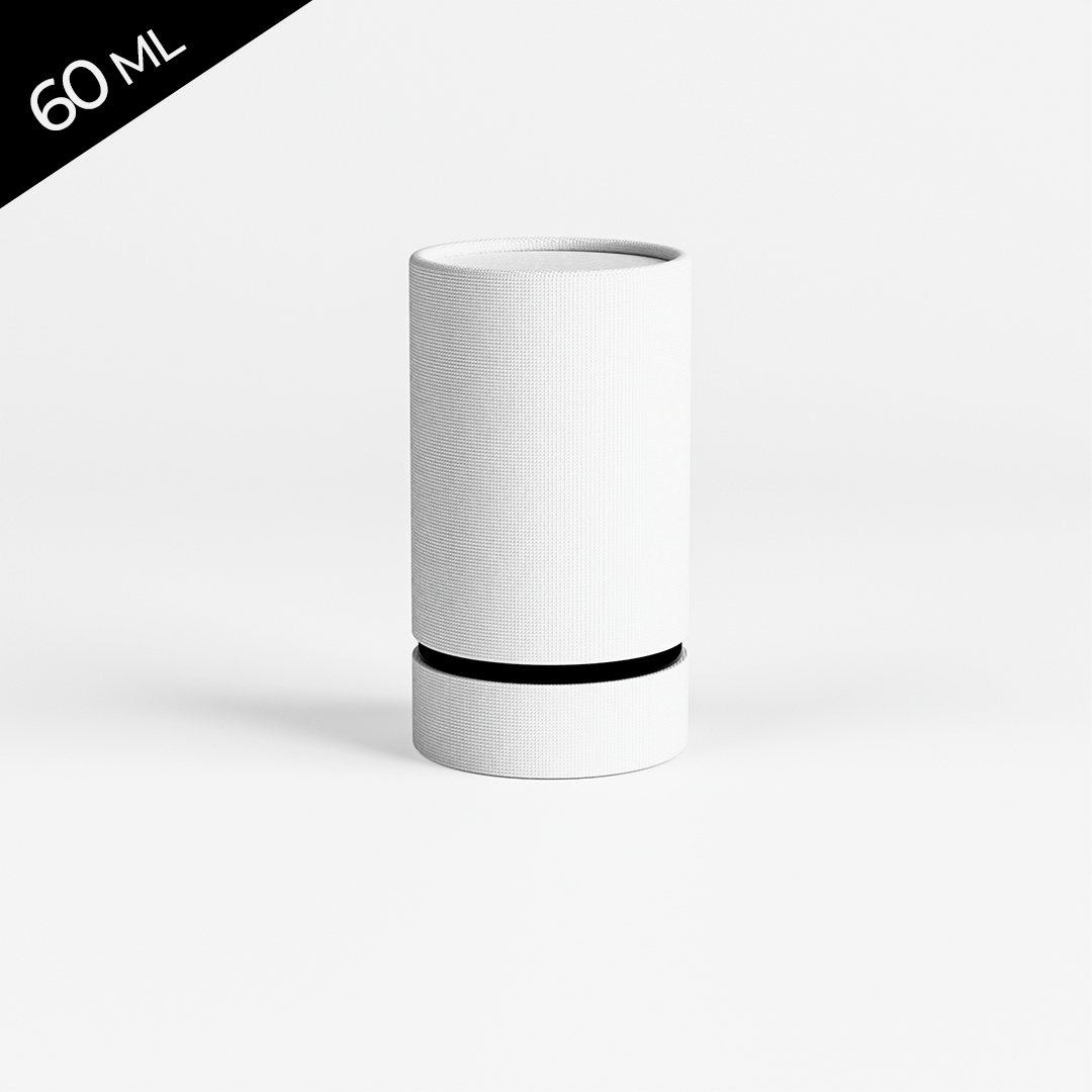60ml White Cylindrical Box